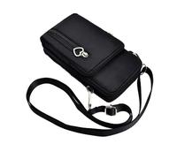 INF Sac à bandoulière pour téléphone mobile Le noir