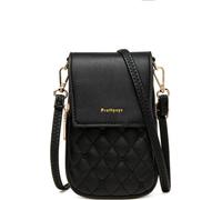 INF Sac à bandoulière pour téléphone, sac à bandoulière, sac à main Le noir