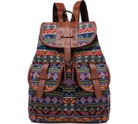 INF Sac à dos de style bohème Multicolore 1