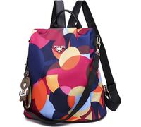 INF Sac à dos étanche avec protection antivol Multicolore