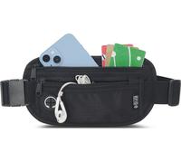 INF Sac banane anti-RFID - Pochette de voyage antivol Gris