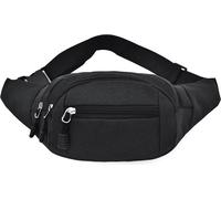 INF Sac banane avec plusieurs compartiments - Noir Le noir 1 paquet