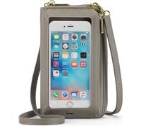 INF Sac Bandoulière Tactile pour Téléphone - Antivol Multifonctionnel Gris