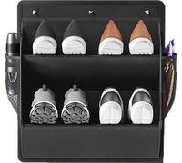 INF Sac de Rangement Mural Noir en Tissu Oxford - Organisateur Polyvalent