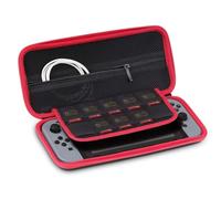 INF Sac de transport robuste, étui, étui de voyage adapté à la Nintendo Switch, étui pour console et accessoires