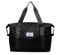 INF Sac de voyage avec housse trolley Noir
