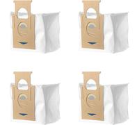INF Sacs d'aspirateur compatibles avec Ecovacs OZMOT8 T9AIVI /MAX/PRO Blanc 4-Pack
