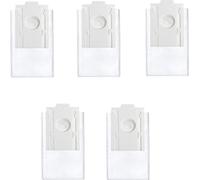 INF Sacs d'aspirateur pour Samsung Jet Bot AI+VCA-RDB95, paquet de 5 Blanc