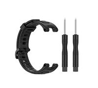 INF Bracelet en silicone noir Huami Amazfit T-Rex /T-Rex Pro