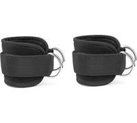 INF Sangles de cheville pour machines de traction à câble, pack de 2 Noir