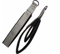 INF Sangles de cheville Yoga Pilates à double anneau - Améliorez votre entraînement Gris