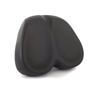 INF Selle de vélo ergonomique confort gel - Soulagement de la pression et absorption des chocs Le noir