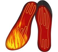 INF Semelles chauffantes avec contrôle de température Le noir 35-41