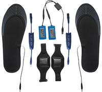 INF Semelles chauffantes, chauffe-pieds à piles rechargeables pour hommes et femmes 35-41