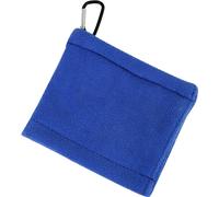 INF Serviette de golf avec clip Bleu