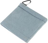 INF Serviette de golf avec clip Gris