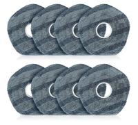 INF Set de chiffons de serpillière de rechange compatible avec Eufy X10 Pro Omni et X9 Pro - Pack de 8 microfibre