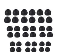 INF Silicone Ear Muffs for 4.5-6 mm In-Ear Headphones 3 sizes 18 pairs black