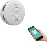 INF Smart WiFi smoke detector / fire alarm with 3 years battery life white