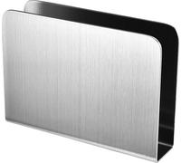 INF Stainless Steel Napkin Holder, Standing Square Dining Table Napkin Holder