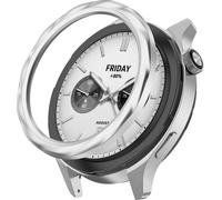 INF Stainless Steel Watch Frame for Xiaomi Watch S4/S3 Silver Thread (Cadre de montre en acier inoxydable pour Xiaomi Watch S4/S3)