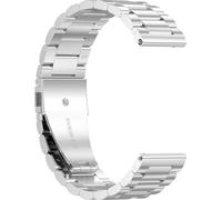 INF Stainless Steel Watch Strap for Huami, Garmin, Vivomove and Huawei Silver