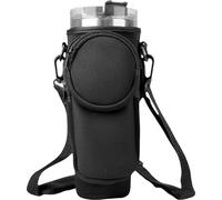 INF Stanley 40oz Quencher H2.0 Tumbler carrying case with pocket black
