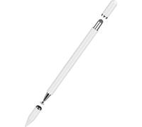 INF Stylet magnétique 2 en 1 pour écrans tactiles Blanc