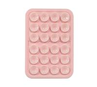 Support avec ventouses pour téléphone portable Rose