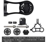 INF Support Compteur Vélo VTT Aluminium, Multi-Compatibilité, Accessoires Vélo Le noir