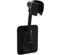 INF Support de base de douche ajustable pivotant à 360 degrés noir