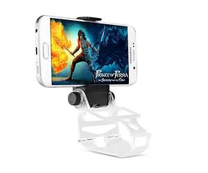 INF Support de clip de jeu, support de téléphone portable pour contrôleur de jeu, support de pince pour téléphone mobile Android, compatible avec le contrôleur PS4