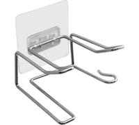 INF Support de sèche-cheveux autocollant en acier inoxydable pour montage mural