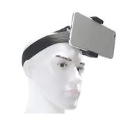 INF Support de tête pour Smartphone, Sangle de tête pour GoPro Hero, Support de Sangle de tête réglable avec Clip pour Smartphone de caméra de Sport Universel