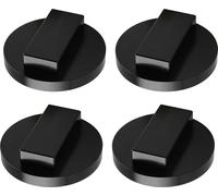 INF Support en caoutchouc pour cric pour BMW et MINI Pack de 4 Noir
