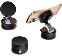 INF Support magnétique pour téléphone portable de voiture avec support pliable Le noir