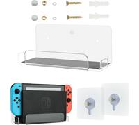 INF Support mural pour console Nintendo Switch - Acrylique transparent