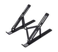 Support pour ordinateur portable pliable et réglable Noir