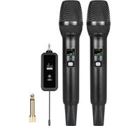 INF Système de microphone sans fil double : prêt pour le karaoké et la conférence