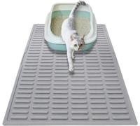 INF Tapis de litière pour chat en silicone antidérapant