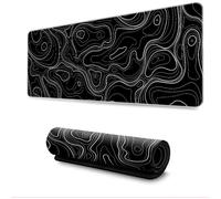 INF Tapis de souris de grande taille Le noir S