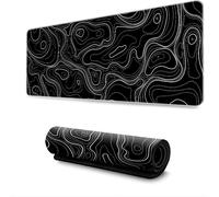 INF Tapis de souris de grande taille Le noir S