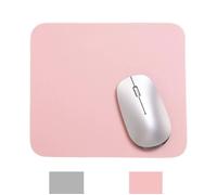 Tapis de souris double face étanche 20x23 cm Rose / Argent