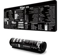 INF Tapis de souris en caoutchouc imperméable pour cybercafés, maisons et bureaux L Touches de raccourci 1