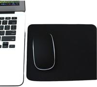 INF Tapis de souris en silicone antidérapant pour la maison et le bureau Noir