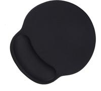 INF Tapis de souris ergonomique avec repose-poignet Le noir