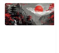 INF Tapis de souris paysage japonais en caoutchouc naturel, plusieurs tailles XL