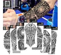 INF Tatouages temporaires imperméables, paquet de 7