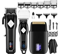 INF Tondeuse pour cheveux & tondeuse à barbe INF professionnelle Le noir