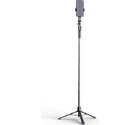 INF Trépied Selfie Bluetooth 175cm avec Télécommande - Stabilisateur & Support Téléphone Extensible